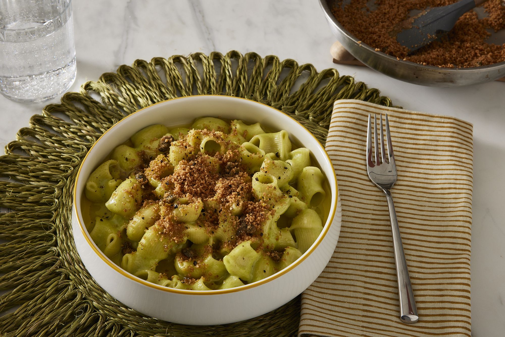 Elevated Mac and Cheese with Peas: Pureed for a Silky Sauce